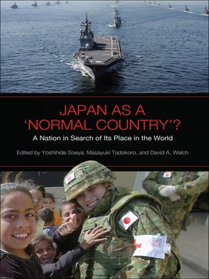 cover image of Japan as a 'Normal Country'?